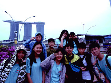 Camp Kids trip in Singapore