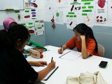 Students Writing